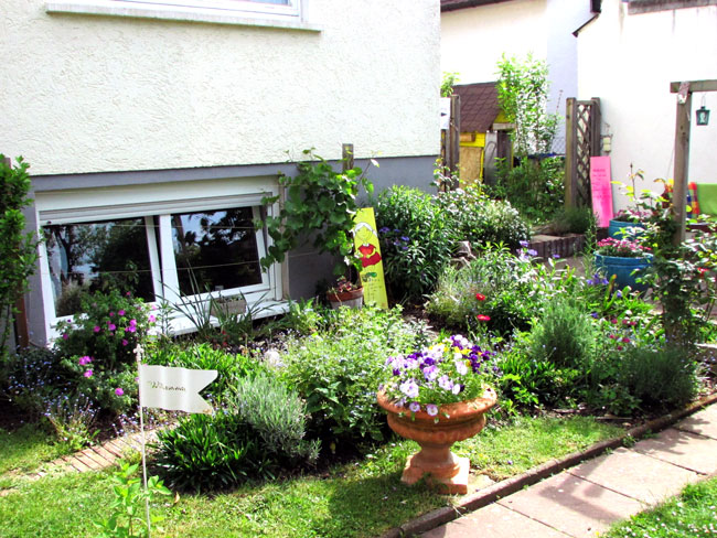 Das offene Gartentor