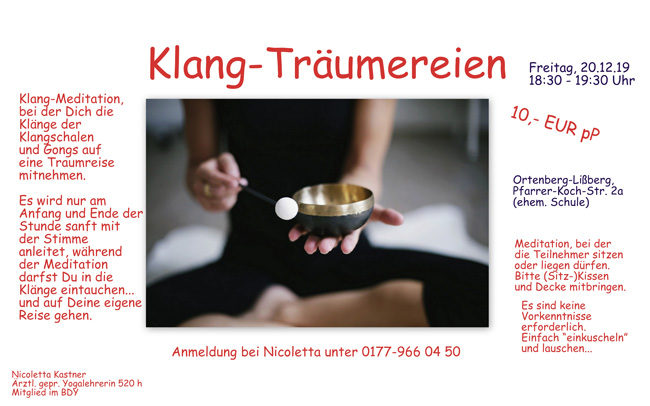 Klang Tr&auml;umereien