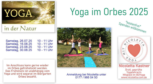 Yoga in Orbes 2025
